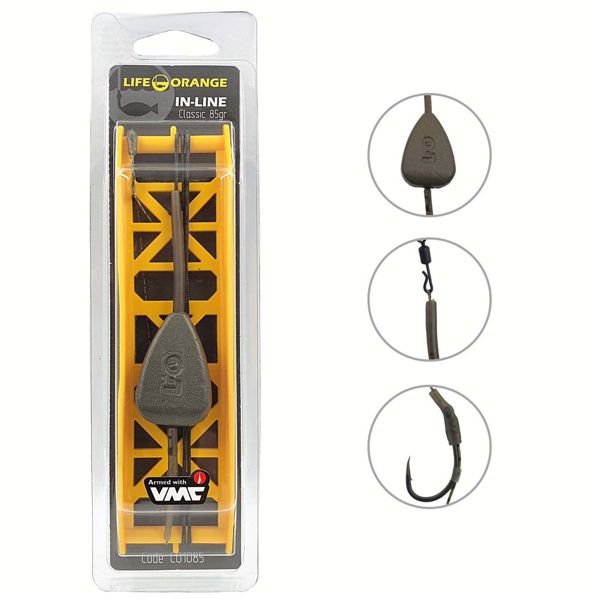 Life Orange Inline Classic Carp Rig