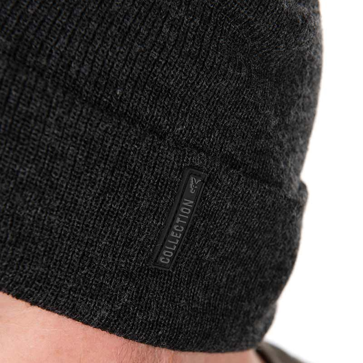 Fox Collection Beanie - Black/Orange