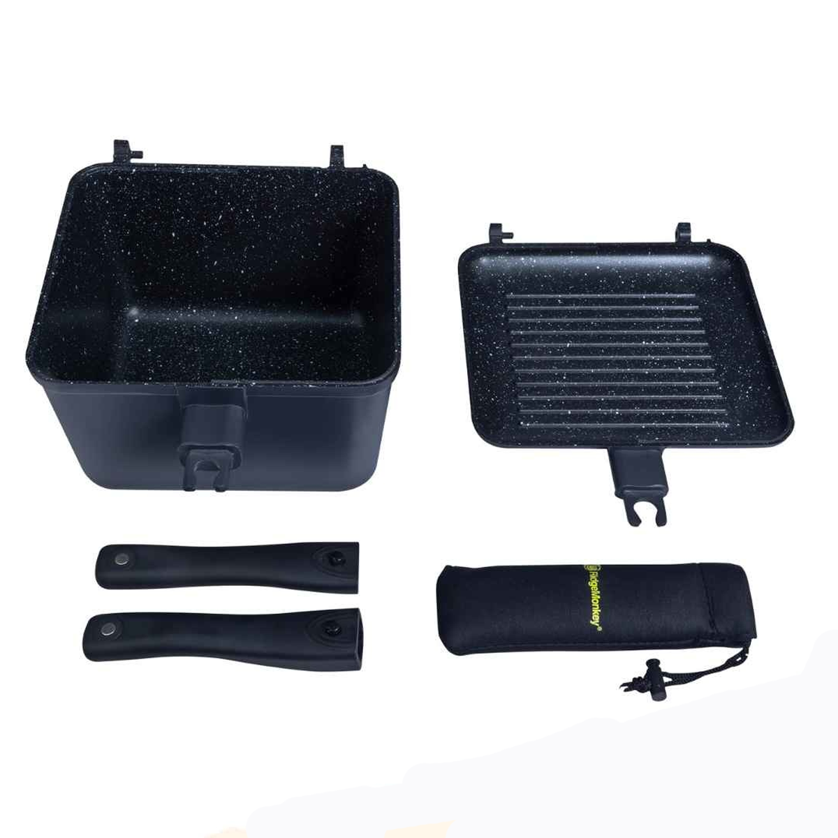 Ridgemonkey ConnectDeep Pan & Griddle Granite Edition XL