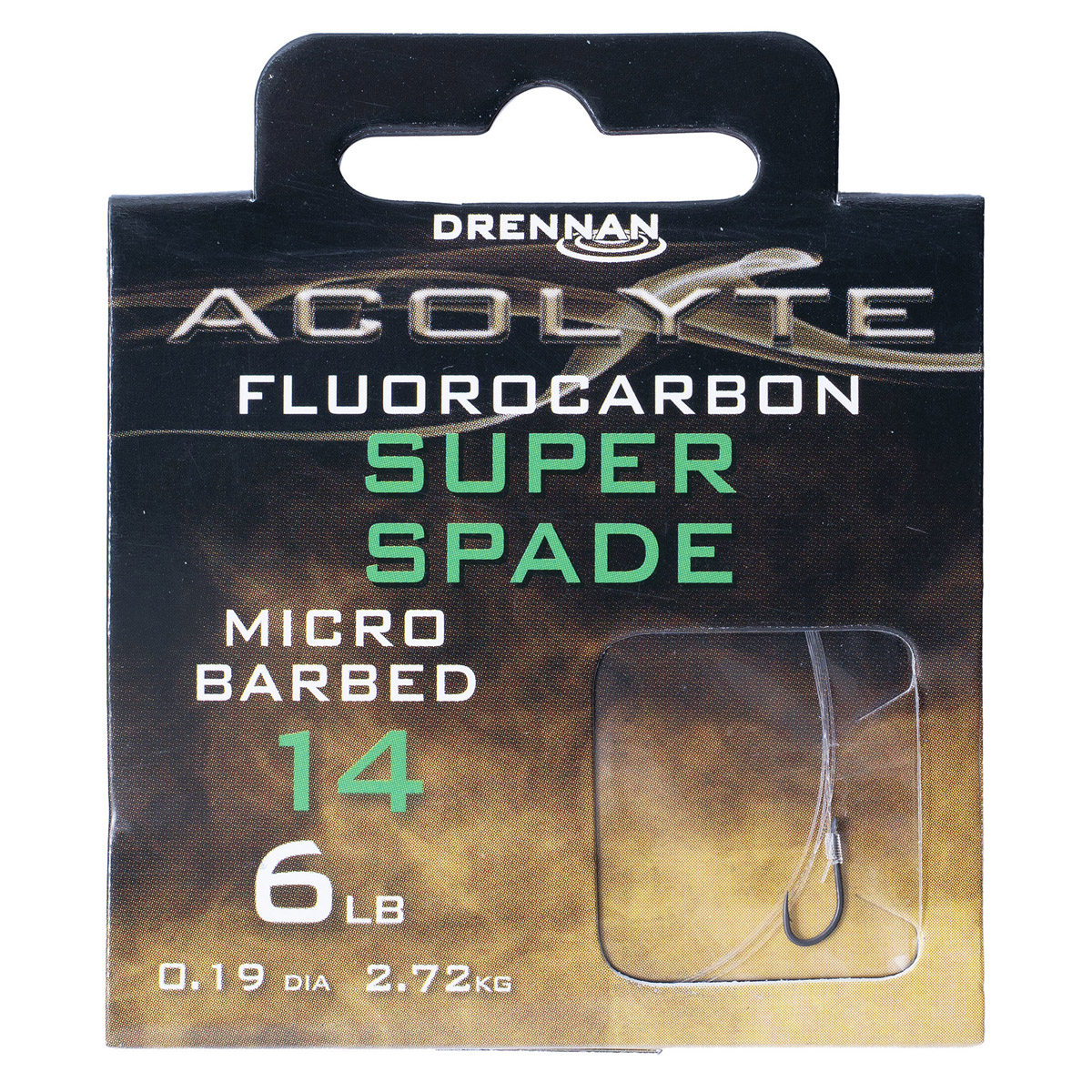 Drennan Acolyte Super Spade- Hooks To Fluorocarbon
