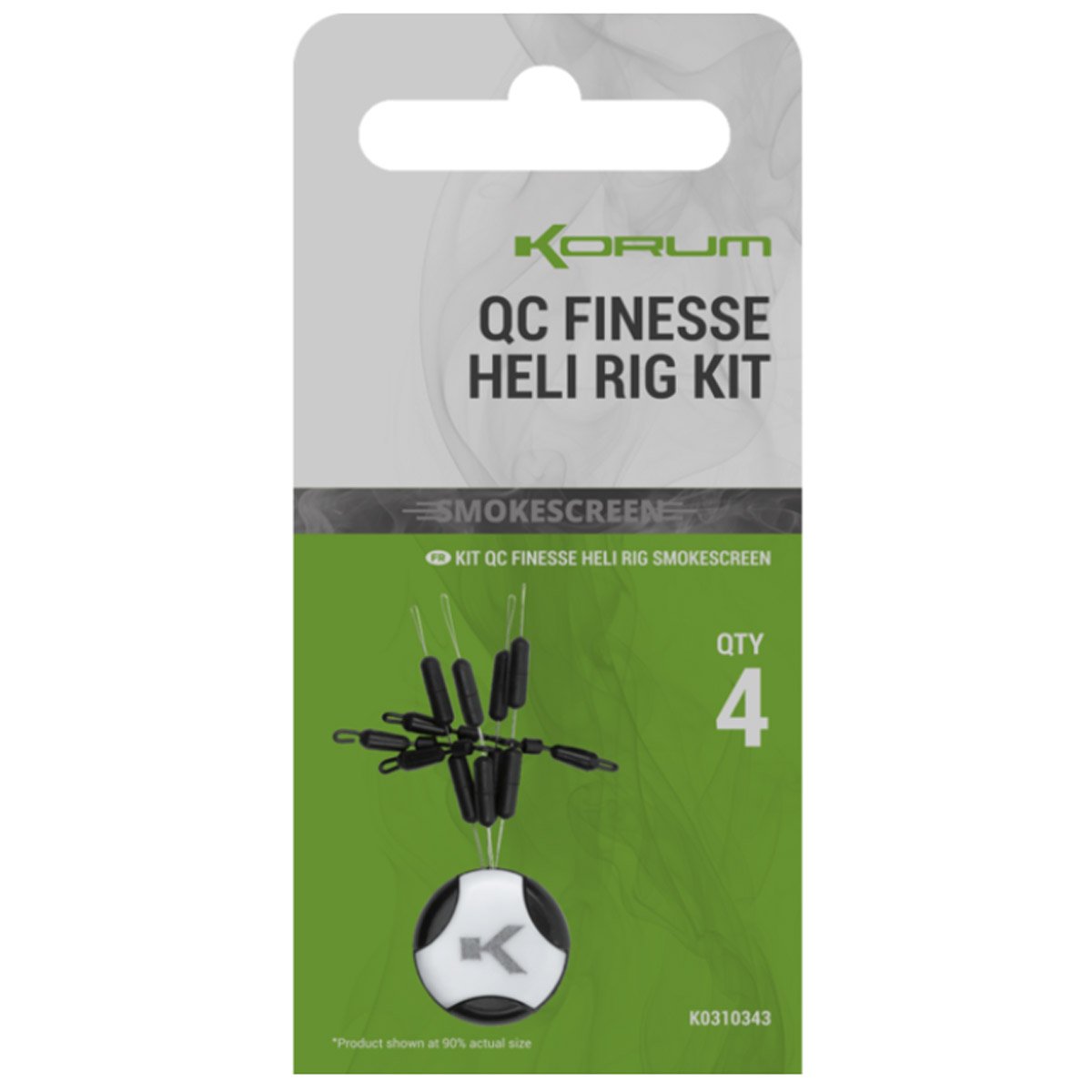 Korum Smokescreen QC Finesse Heli Rig Kit