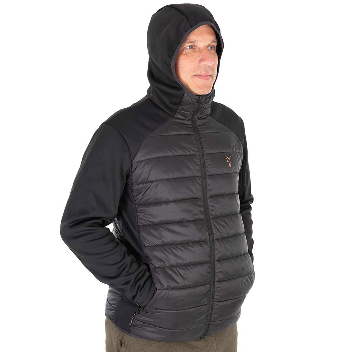 Fox Collection Hybrid Jacket - Black/Orange