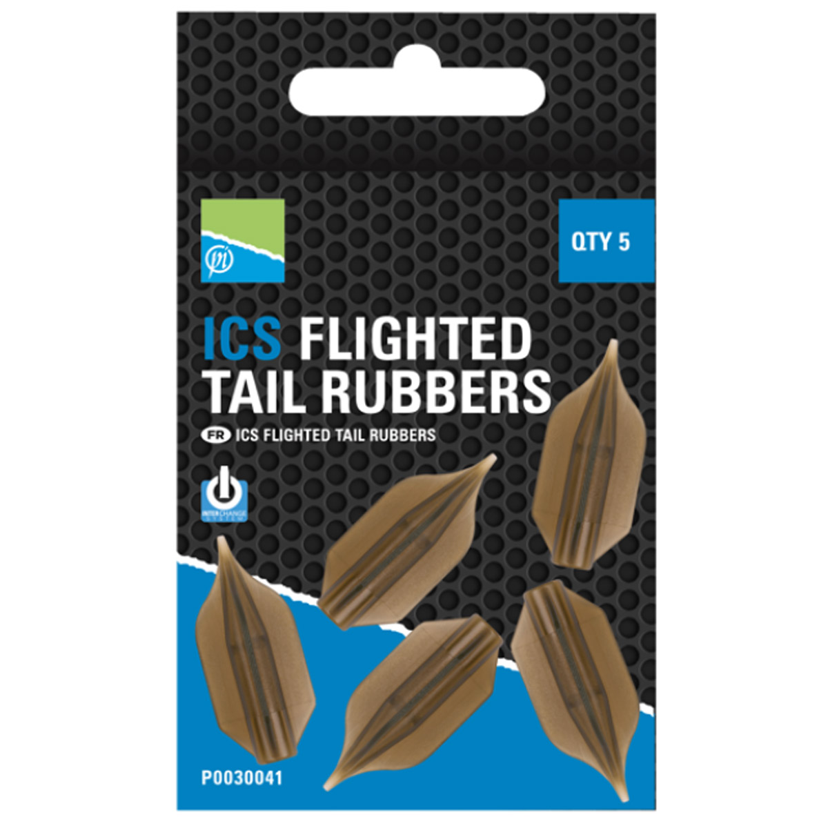 Preston Innovations ICS Flighted Tail Rubbers