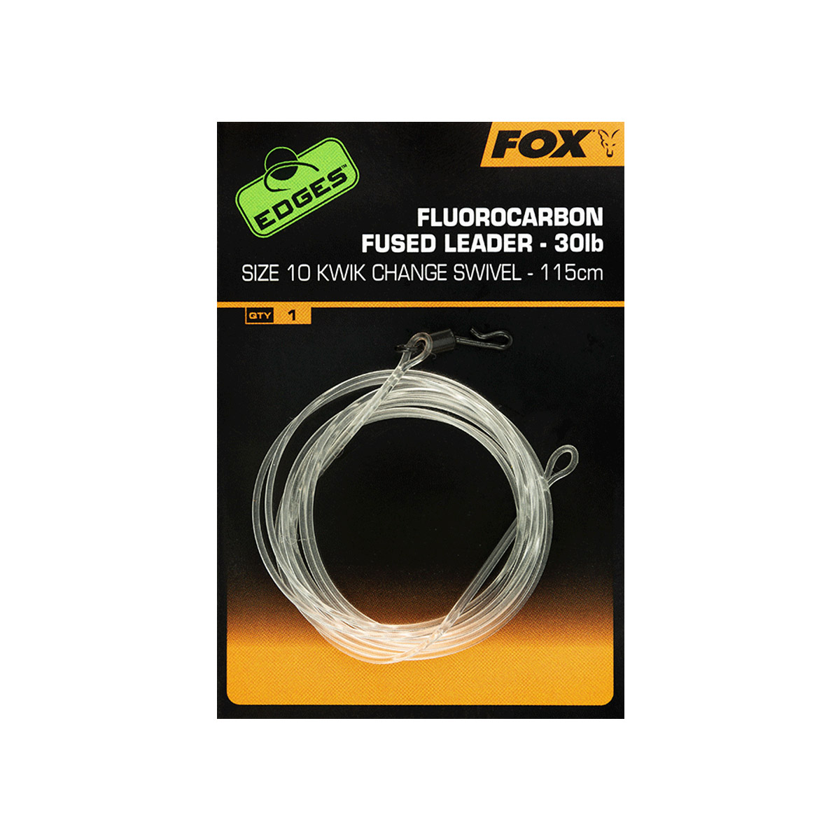 Fox Edges Fluorocarbon Fused Leader 30lb 115cm