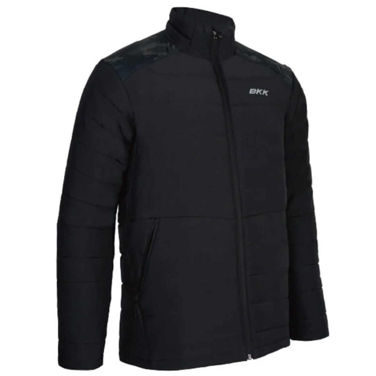 BKK Quilted Jacket Black / Camo