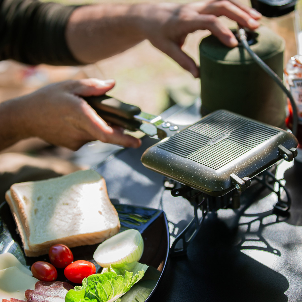 Grille-pain à sandwich Trakker Armolife Marble