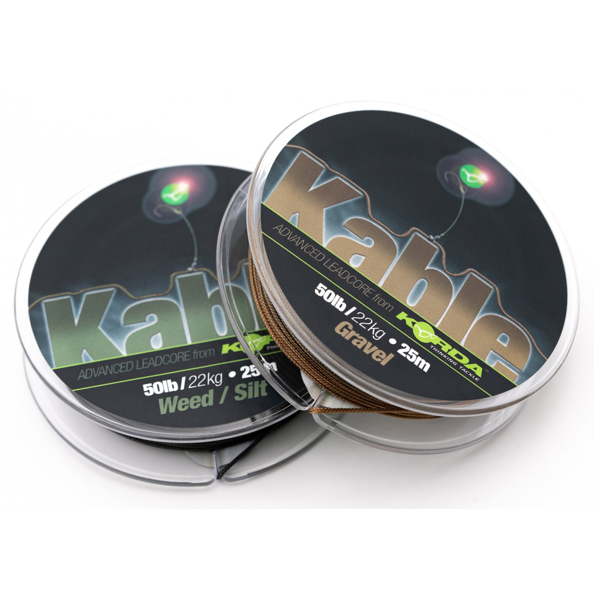 Korda Kable Leadcore Weed / Silt