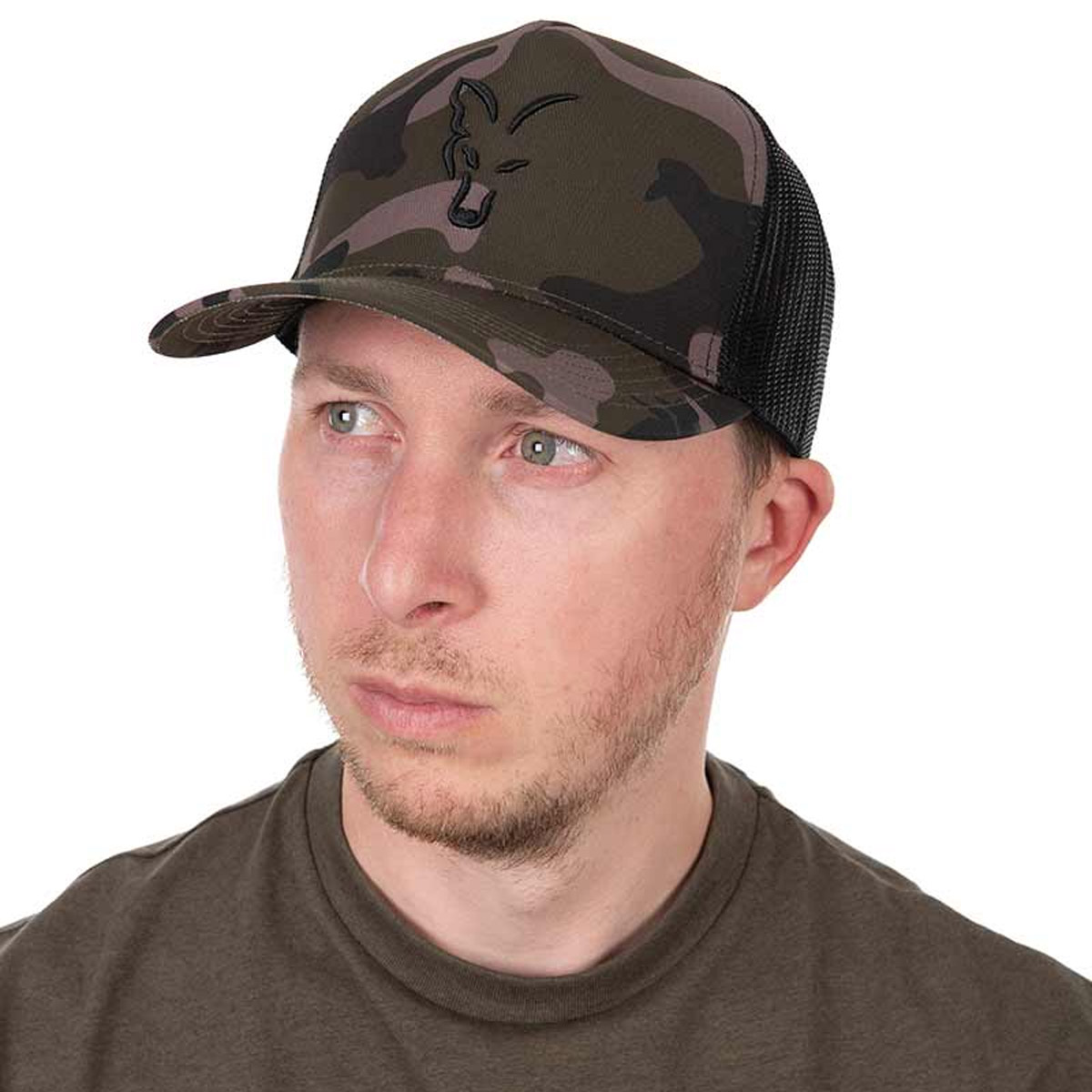 Fox Trucker Cap - Black/Camo