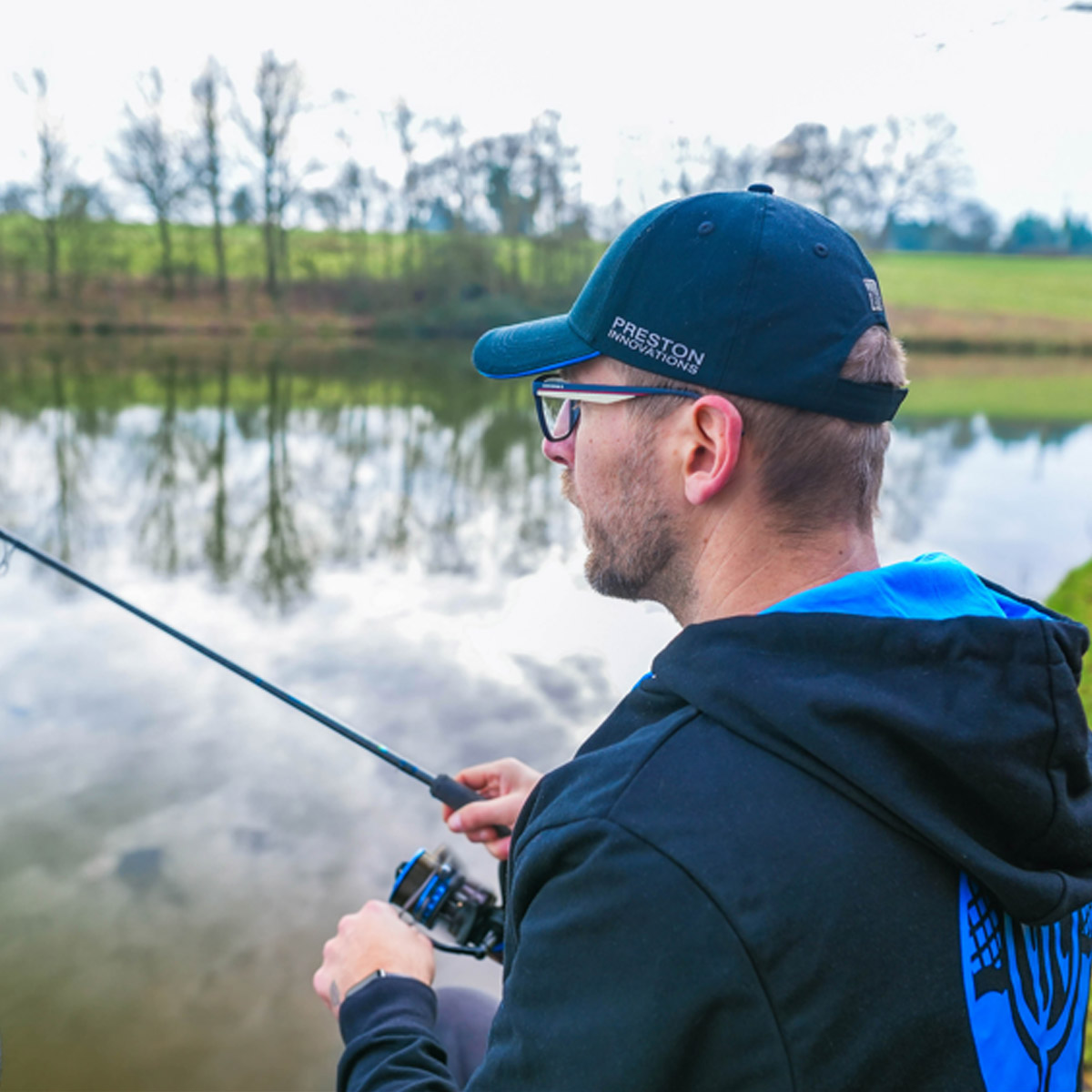 Preston Innovations Black Blue HD Cap