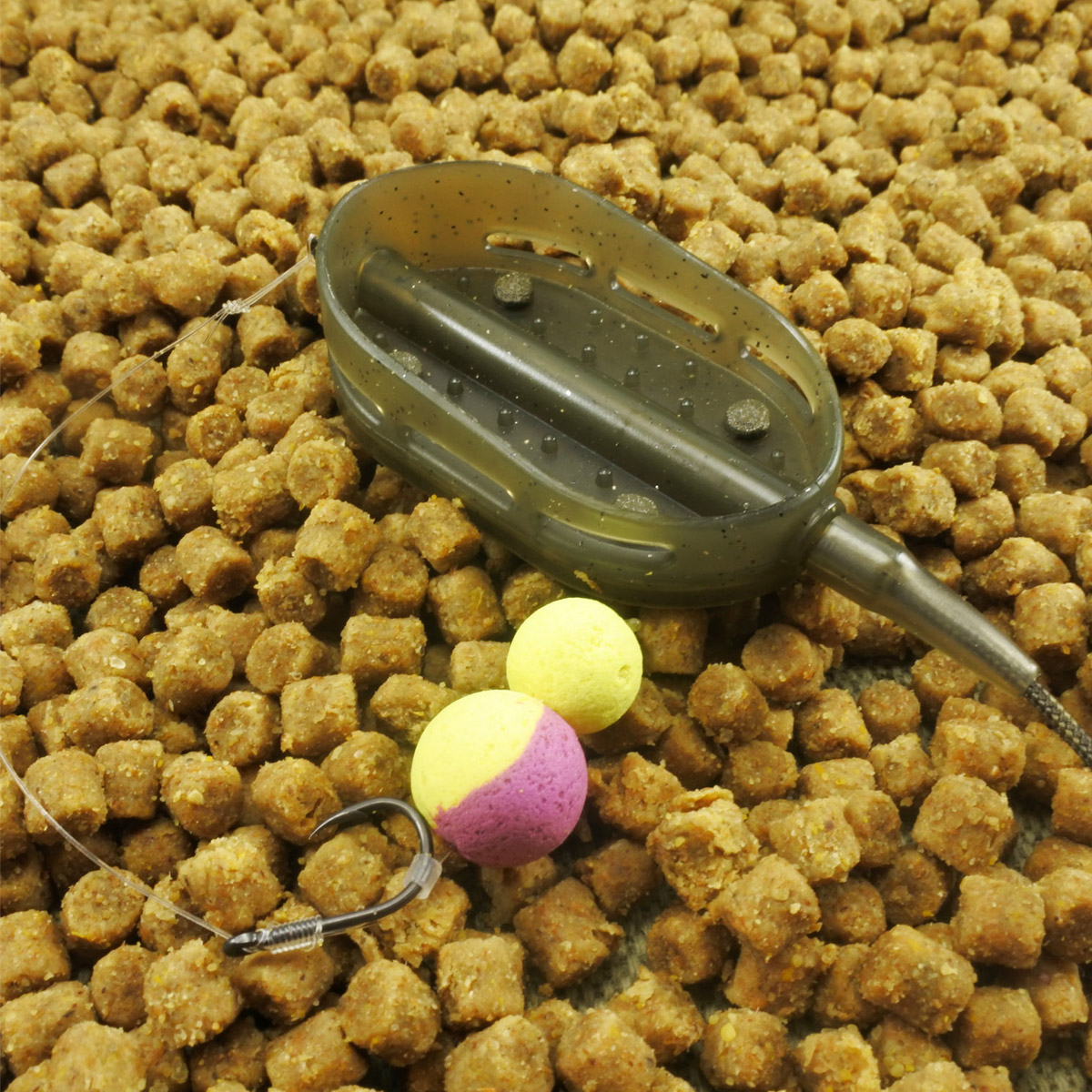 Orange Feeder Method Boat