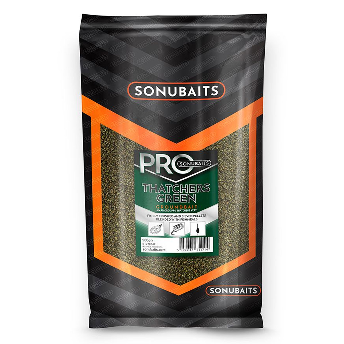 Sonubaits Pro Thatchers Green Groundbait 900 