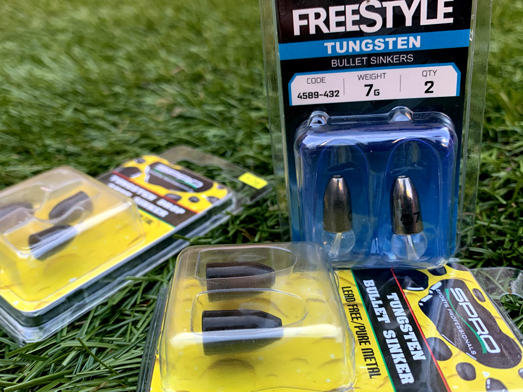 Bullet weights voor het maken van een Carolina Rig