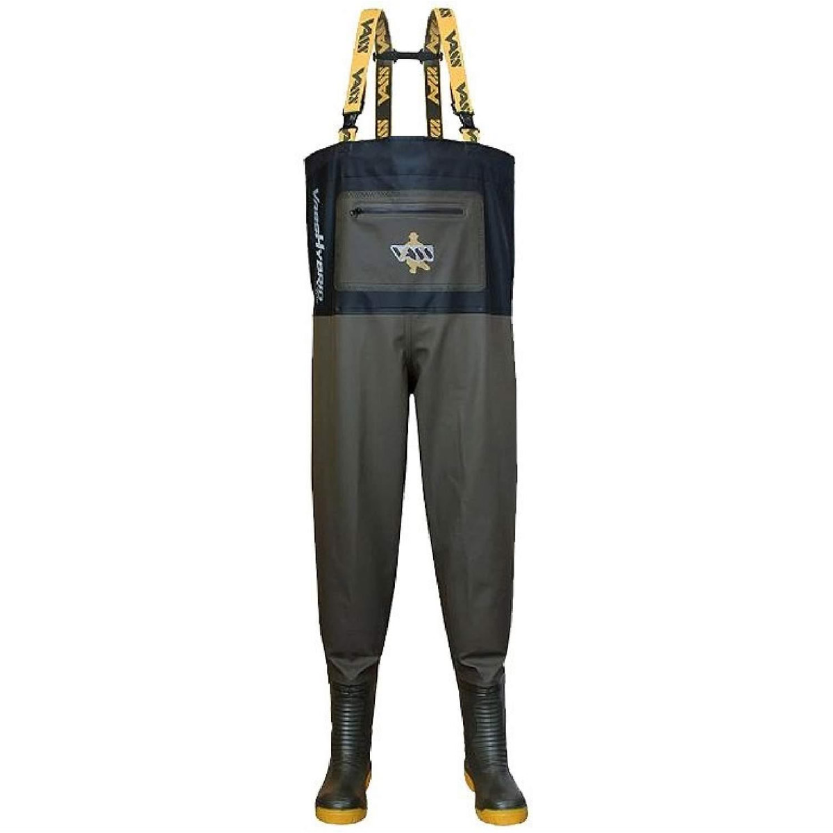 Hip Waders PVC waterdichte hoog getailleerde heupwaadbroek met Oxford laarzen, geschikt for vissen/aquacultuur/bouwplaatsen (Color : Camouflage2, Size : 41 EU Hip Waders PVC waterdichte hoog getailleerde heupwaadbroek met Oxford laarzen, geschikt for vissen/aquacultuur/bouwplaatsen (Color : Camouflage2, Size : 41 EU