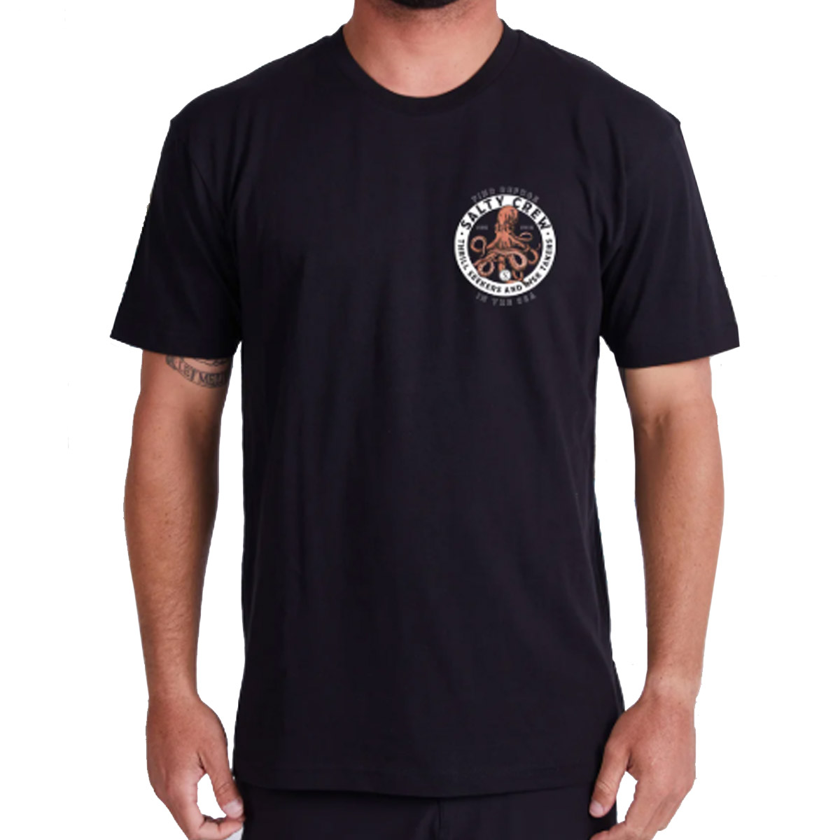 Salty Crew Deep Reach S/S Tee - Black