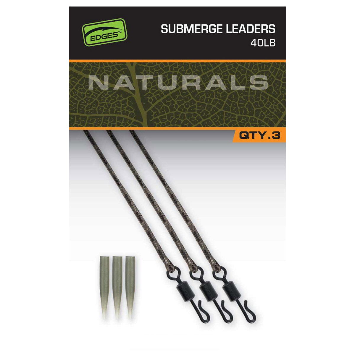 Fox Edges Naturals tetes de ligne-arrachées