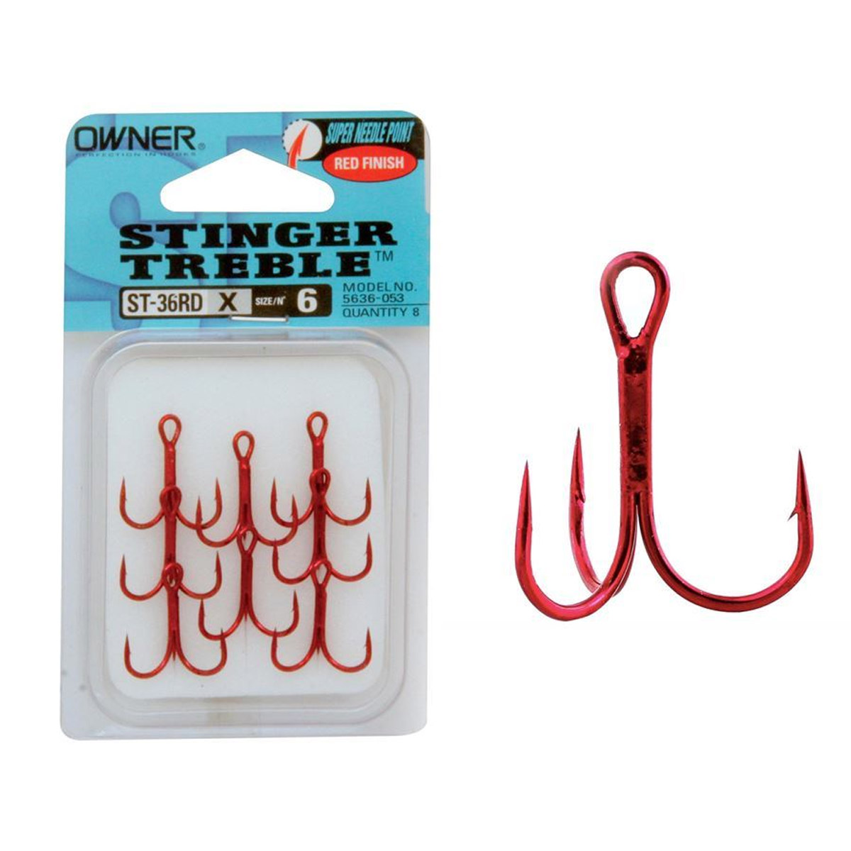 Owner ST-36RD Treble Hook