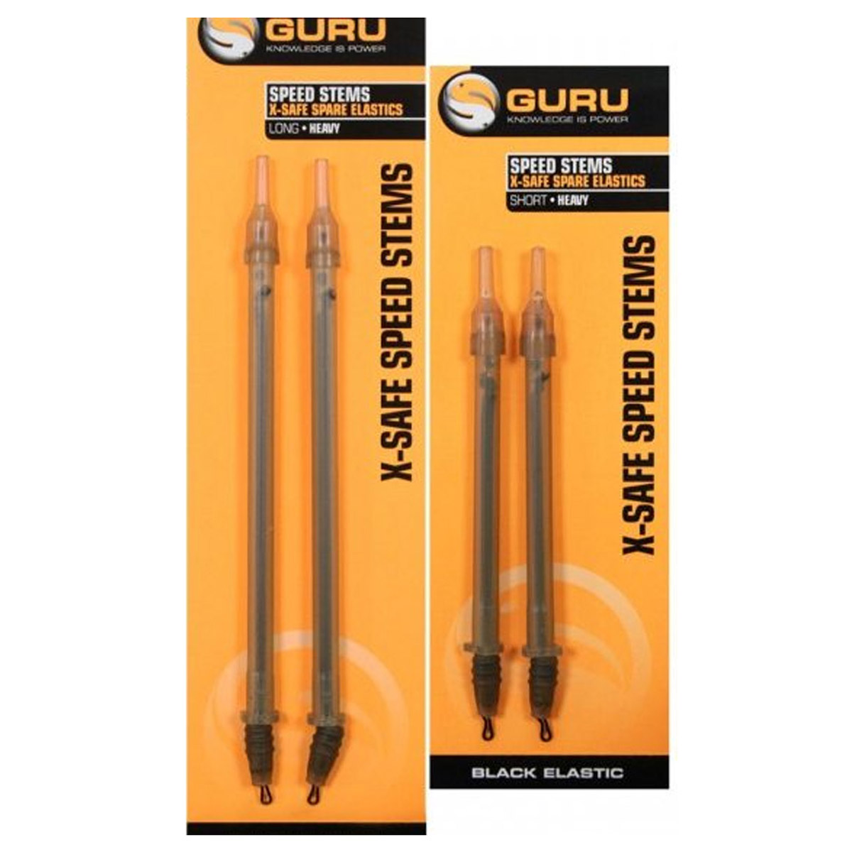 Guru X-Safe Quick Change Black Elastics  