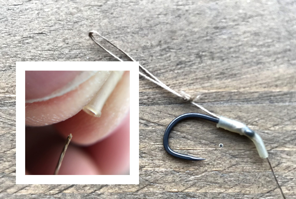 Gebruik een aligner op je karper onderlijn.