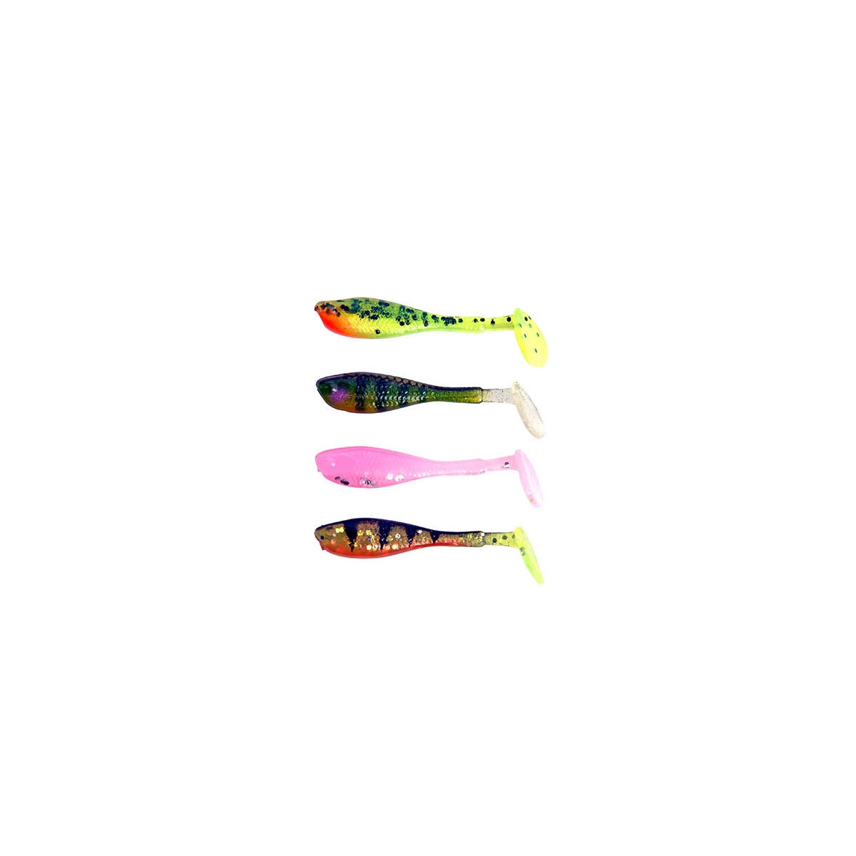Fox Rage UV Micro fry 4cm Mixed Colour Pack