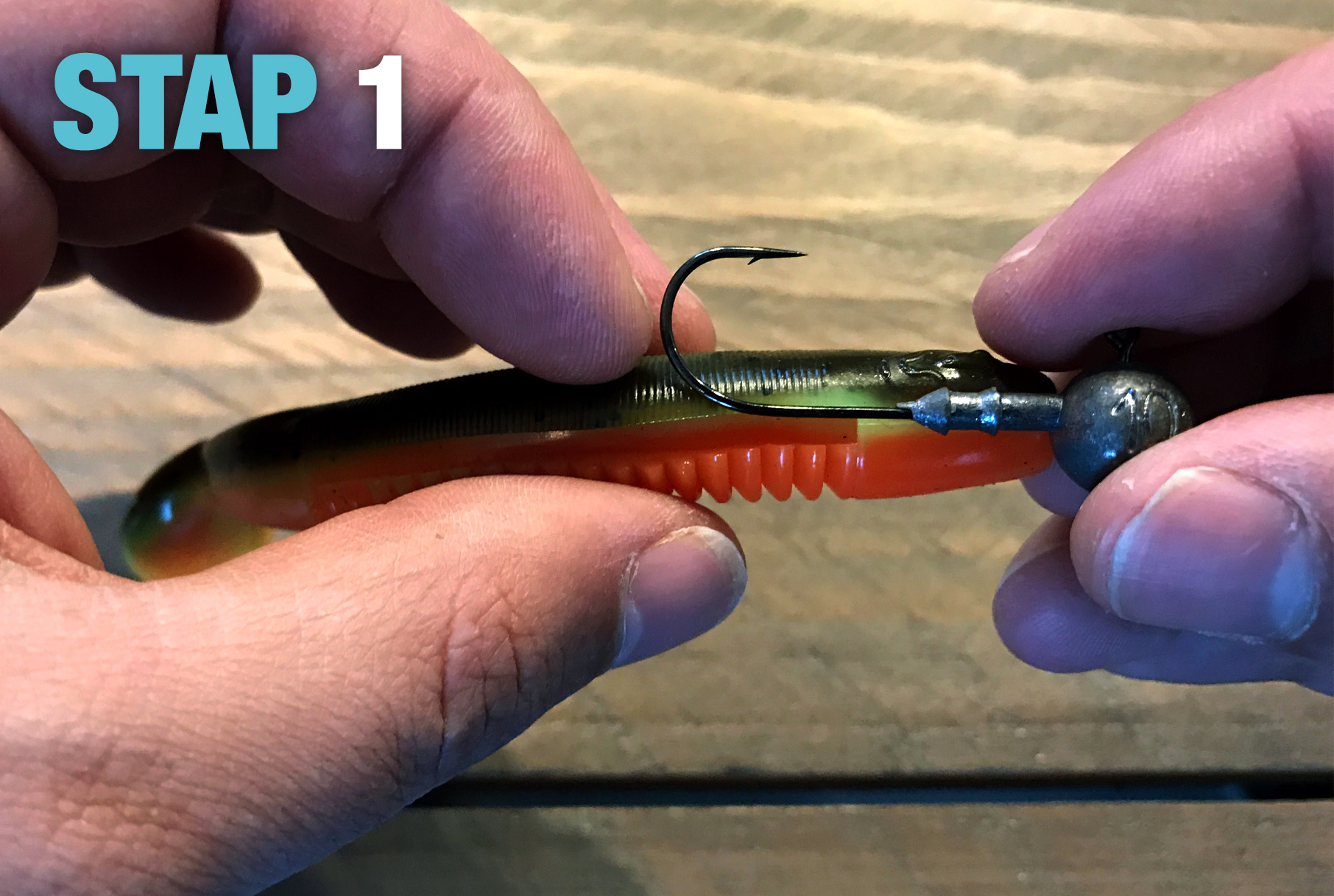 Meet de afstand waar je haak komt