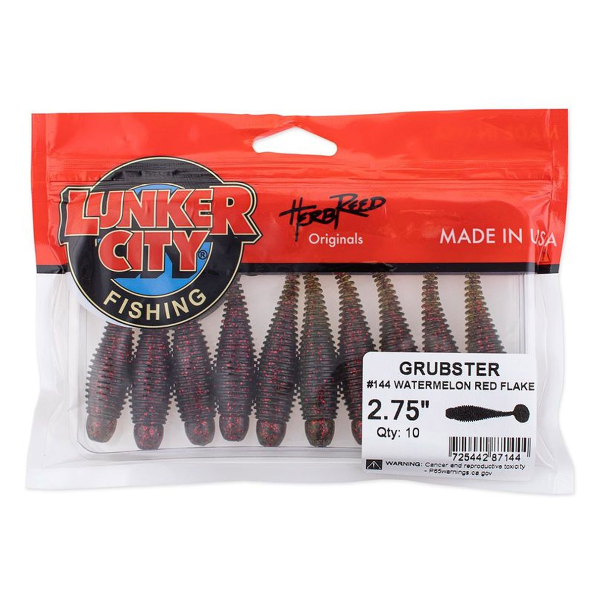 Lunker City Grubster 2,75 Inch 