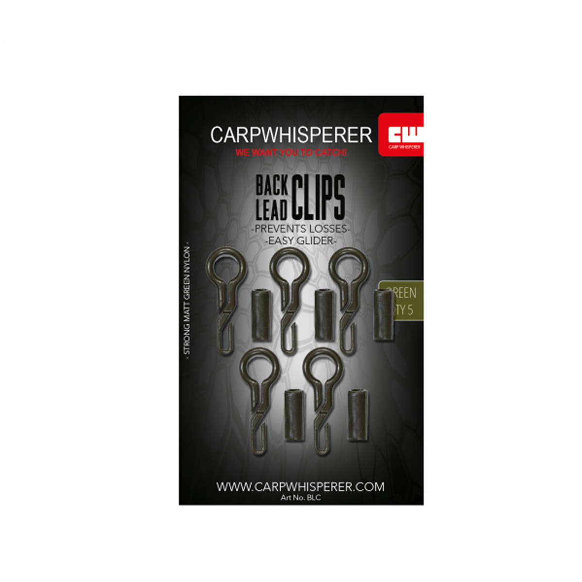 Carp Whisperer - Attaches pour plomb arrière