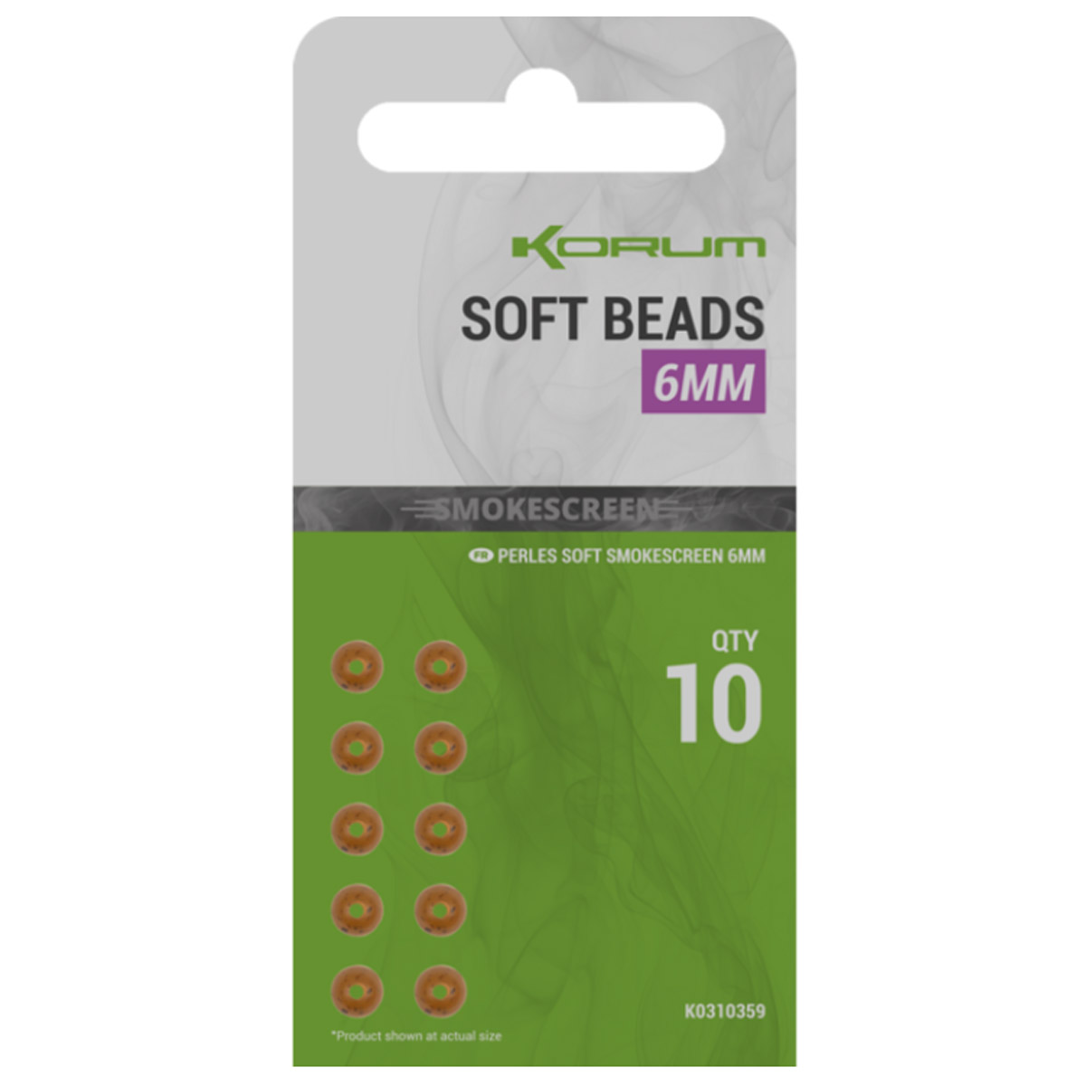 Korum Smokescreen Soft Beads