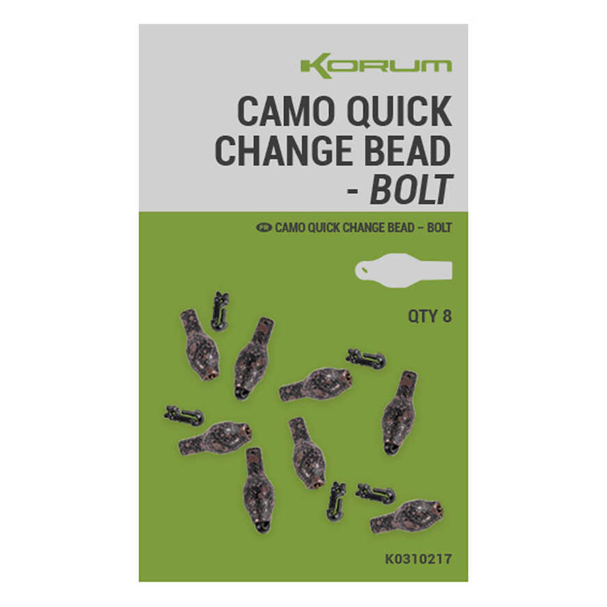 Korum Camo Quick Change Bead Bolt