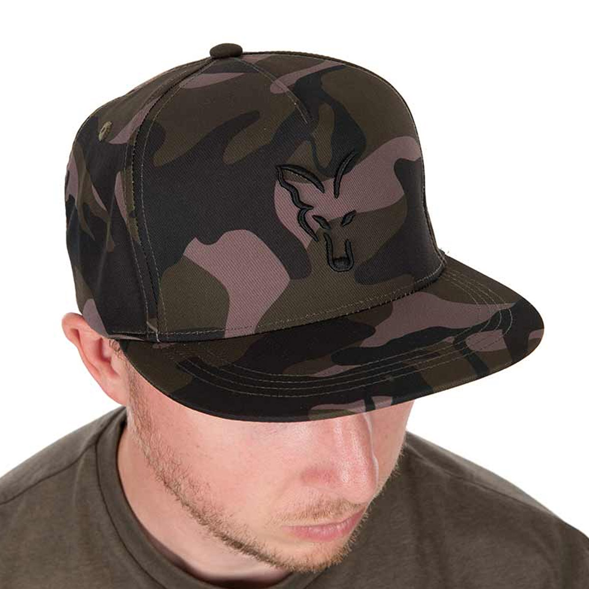 Fox Snapback Cap - Camo