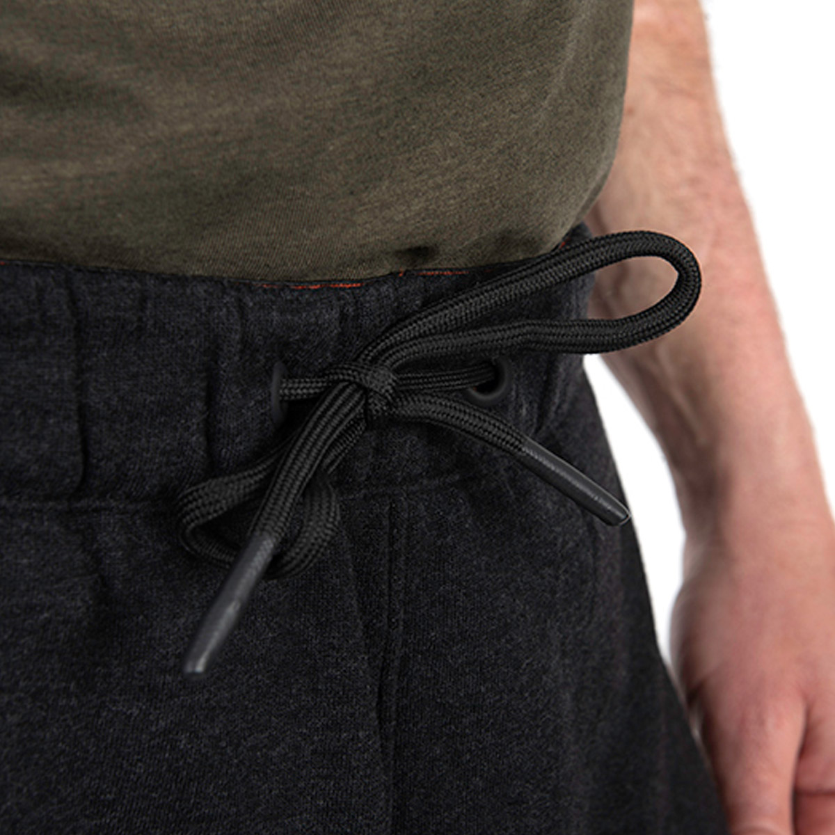 Fox Collection Lightweight Jogger Black & Orange