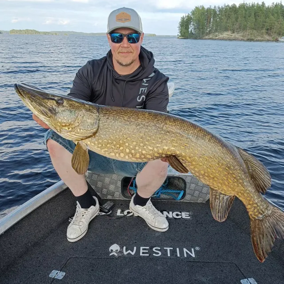 Westin Boat Carpet Deck Sticker 50 x 10,6 CM