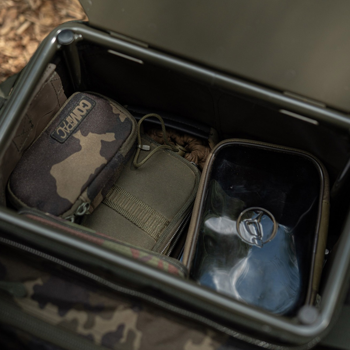 Korda Compac Framed Carryall Dark Kamo - Extra Small