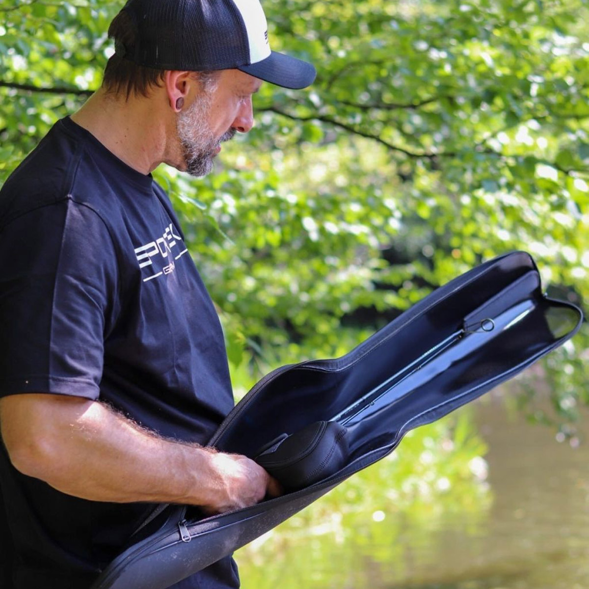 Sportex EVA Rod Case Black 115 CM