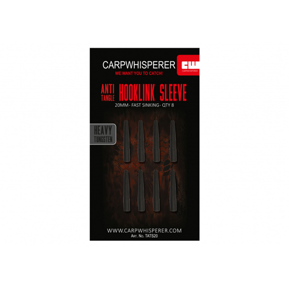 Carp Whisperer - Tungsten Hooklinks Sleeves