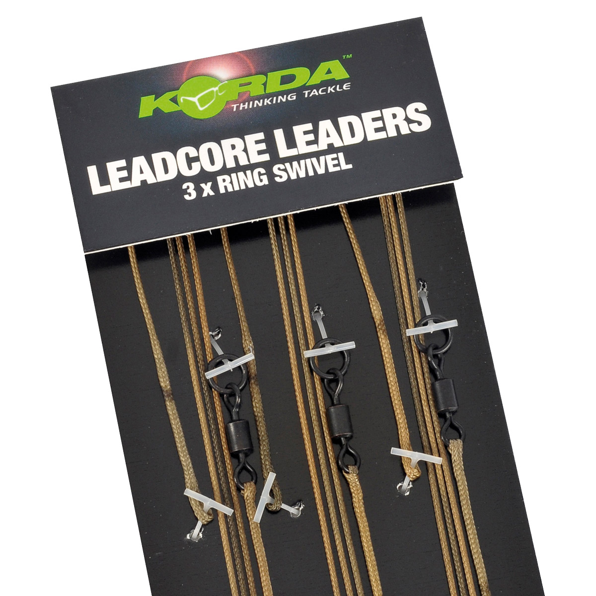 Émerillon Korda Leadcore Tetes de ligne-arrachées