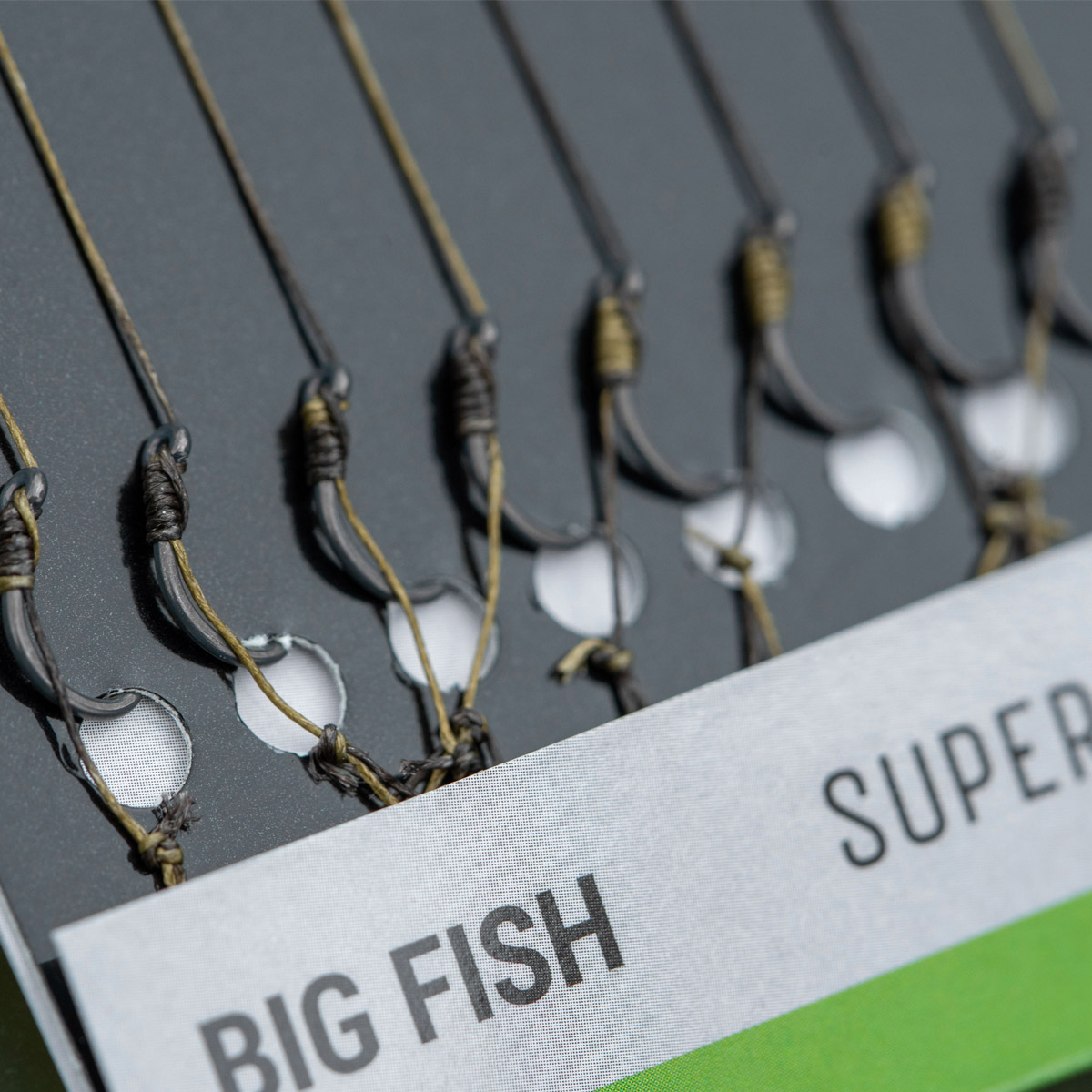 Korum Big Fish Braided Barbless Hair Rigs 6"