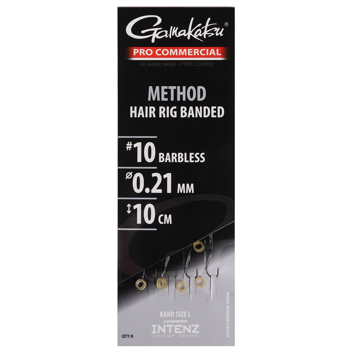 Gamakatsu Pro Commercial Method Banded Ready Rigs 10 CM