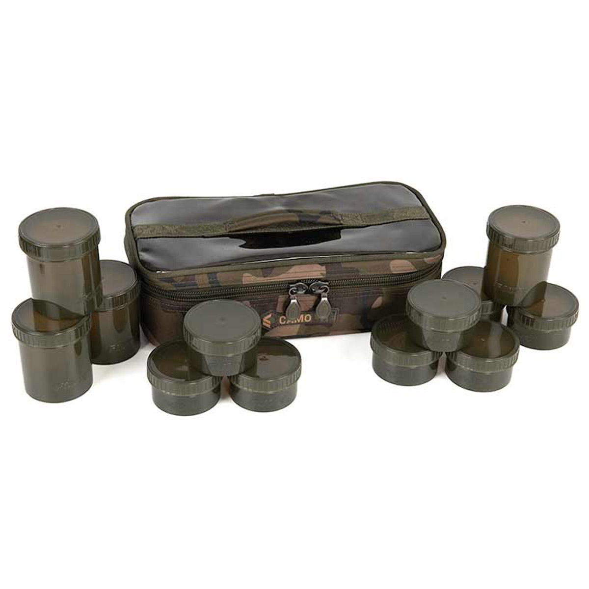 Boîte à appâts Fox Camolite™ 12 pots