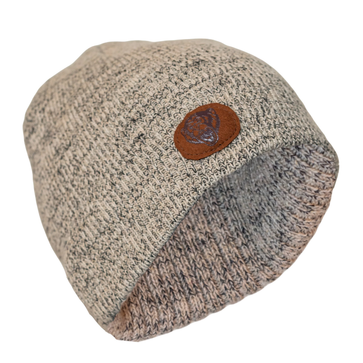 Fish Monkey Wooly Head Jersey Beanie - Tan