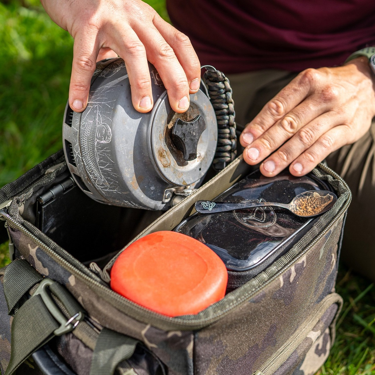 Korda Compac Cookware Bag Dark Kamo