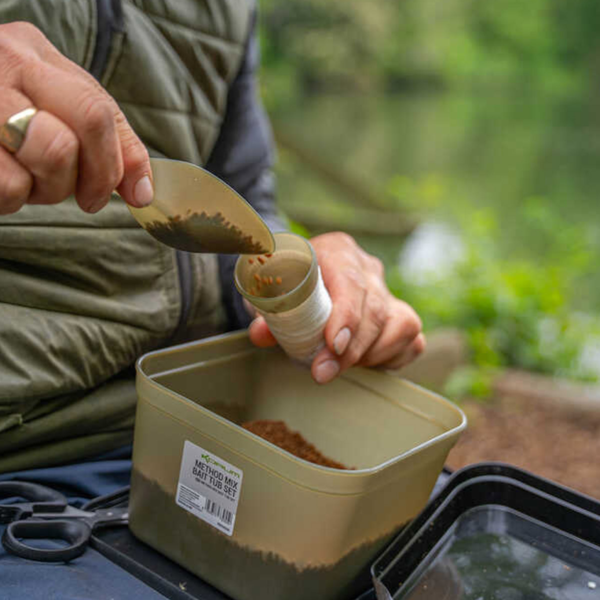 Korum Method Mix Bait Tub Set