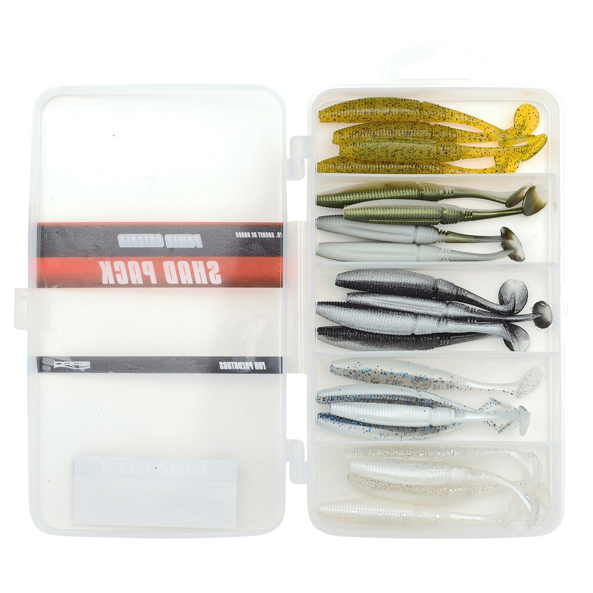 Spro Powercatcher Micro Shad Natural Pack 8,7cm
