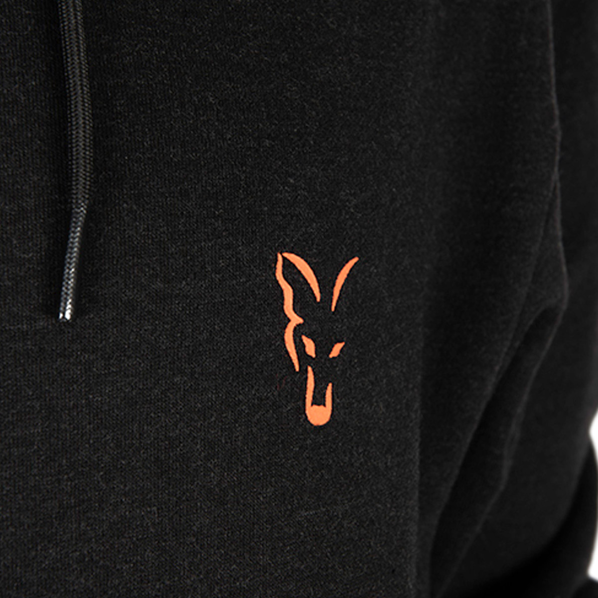 Fox Collection  Hoody Black & Orange