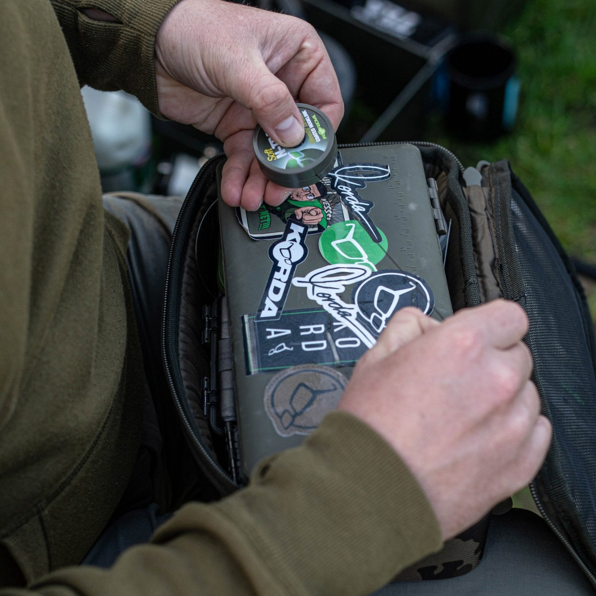 Korda Compac 140 Tackle Pouch Dark Kamo
