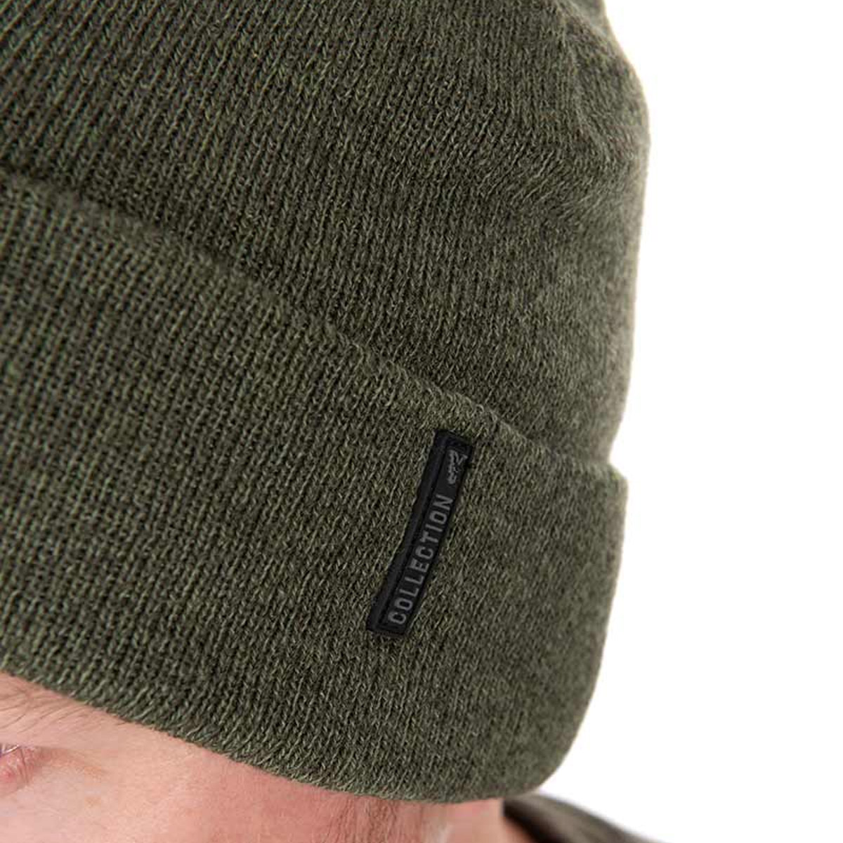 Fox Collection Bobble Hat - Green/Black