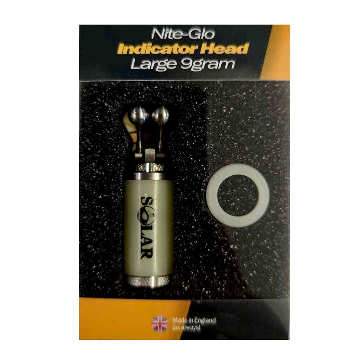 Solar Nite-Glo Indicator Head Large With Stainless Hanga Ball Line Clip