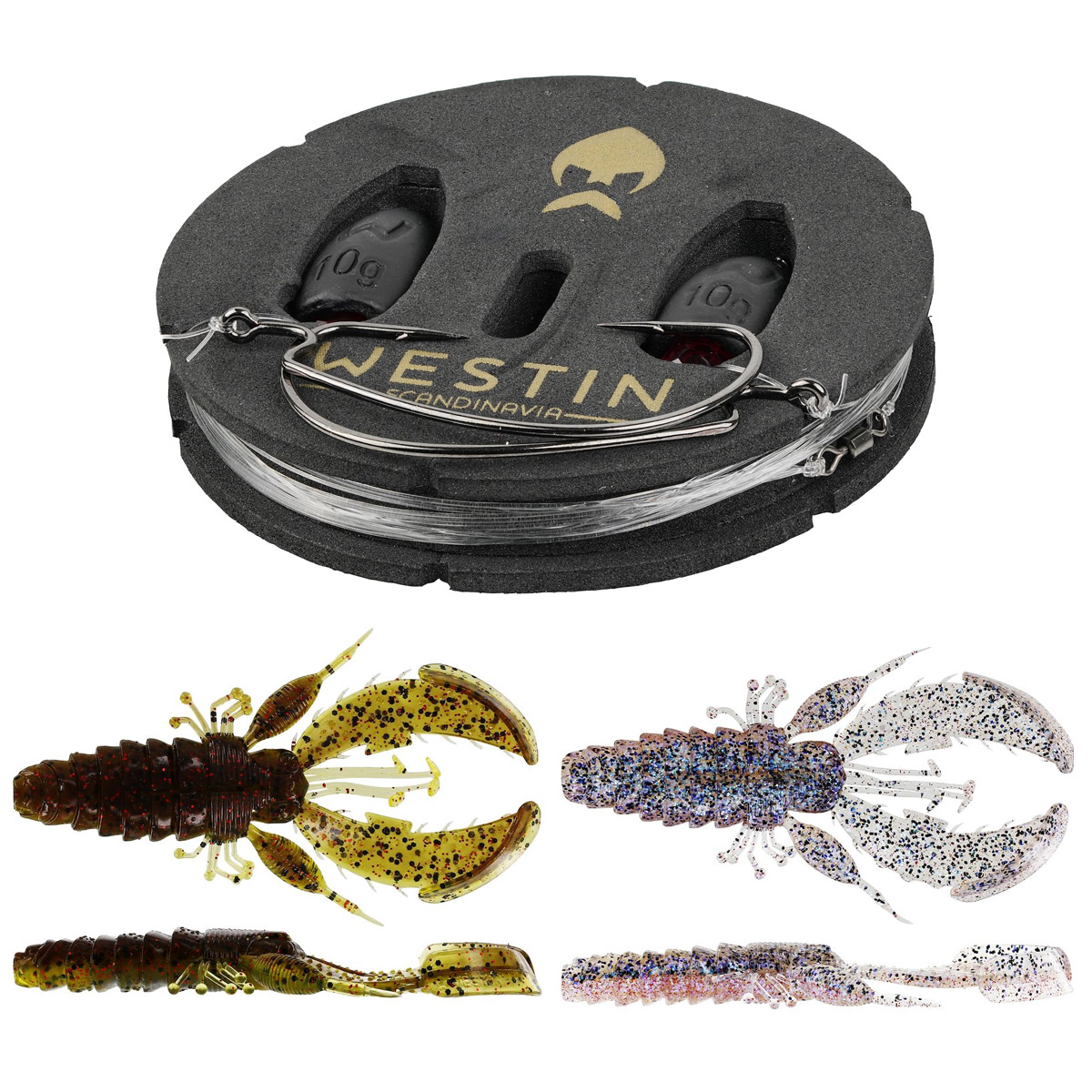 Westin Carolina Perch Rig Kit Crecraw 10 Gram