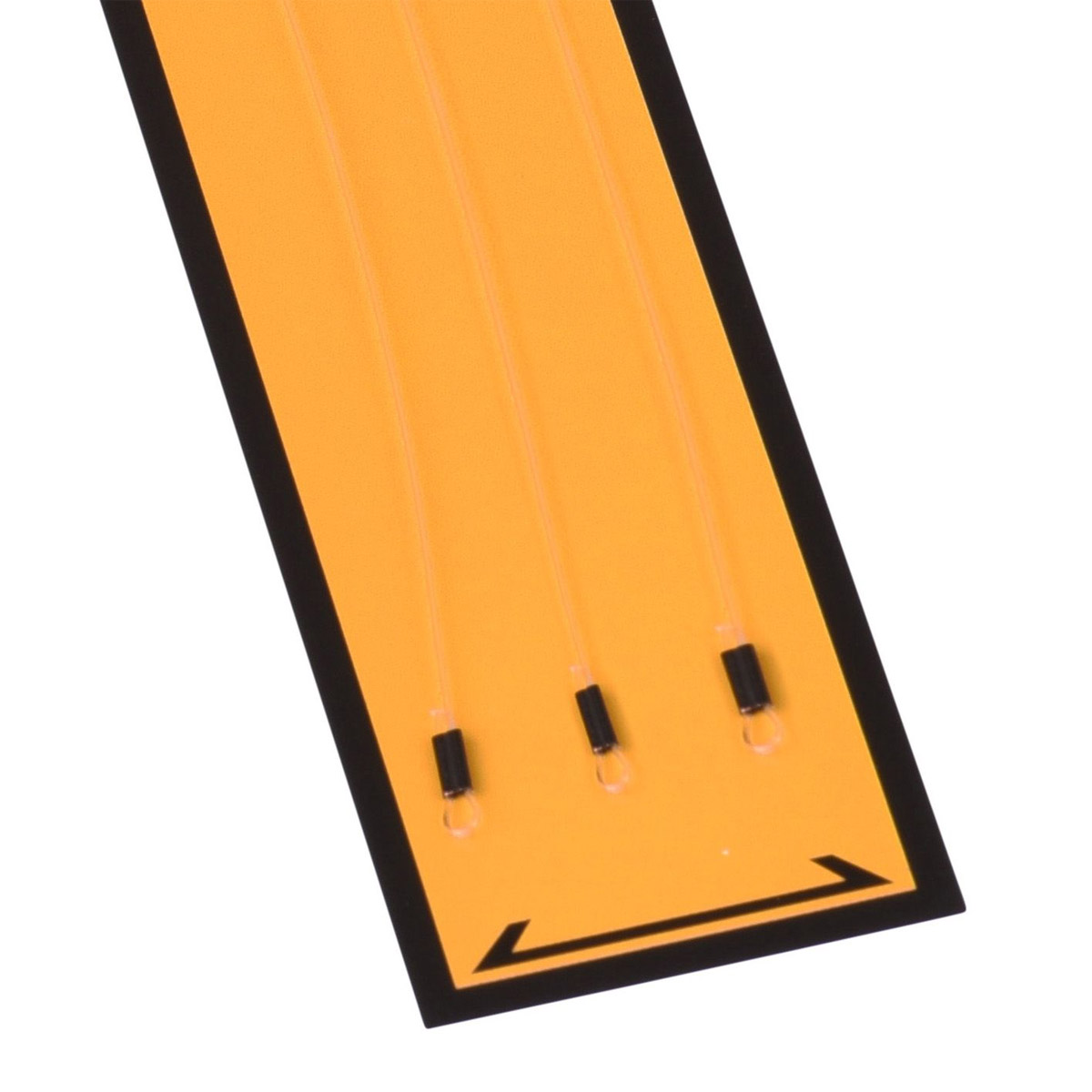 Section de retour de coup de pied « Pole Position » ondulée, 15 cm