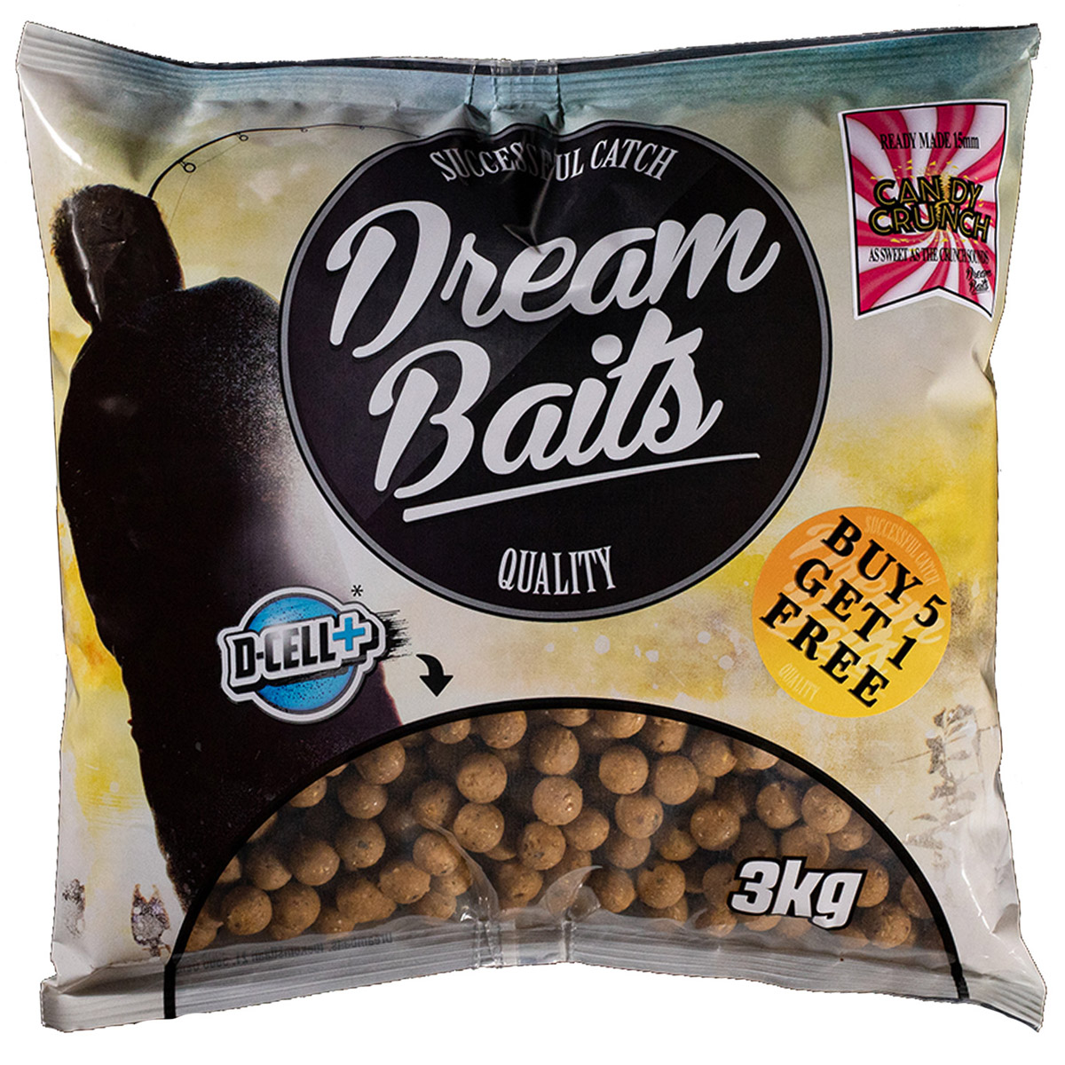Dream Baits Readymades 3 KG - Candy Crunch