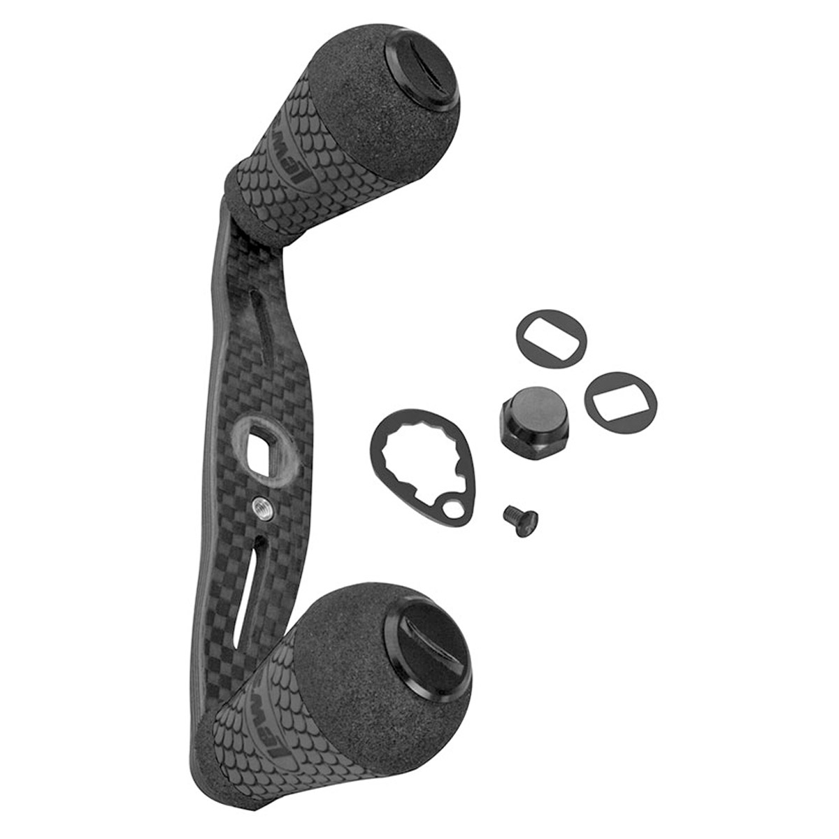 Lew's Carbon Black Winn Grip Handle